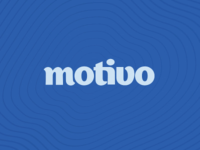 Motivo branding logo ripple therapy typography waves