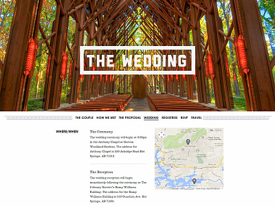 Brothers Wedding anthony chapel family hot springs webdesign wedding