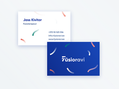 Physical Therapist Branding branding businesscard card clean design doctor health logo medical minimal tape therapy