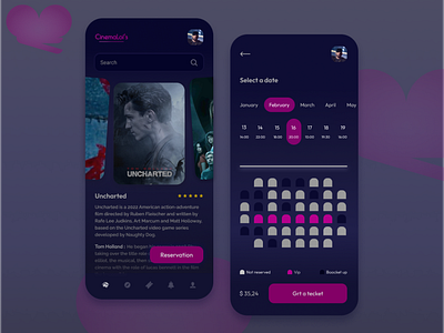 Cinemaloi's App Mobile app appdesign appfilm appmobile c cenima cinemaapp design film mobileapp ui uiapp uiux userinterface ux webdesign