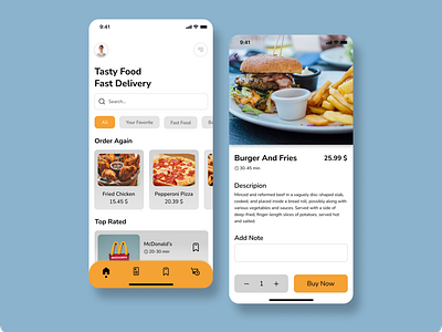 food delivery app