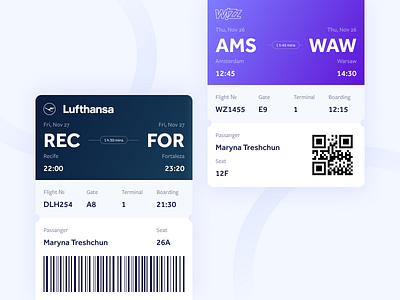 Boarding Pass | DailyUI | 024