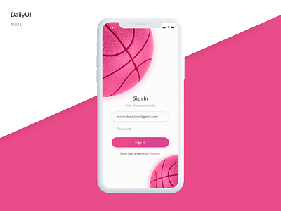 Hello Dribbble! | Daily UI | 001