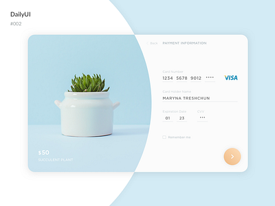 Card Checkout  | Daily UI | 002