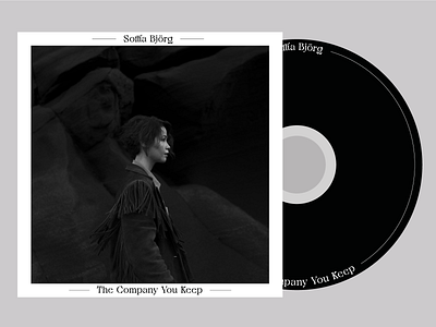 The Company You Keep – album cover album album cover cd graphic design iceland icelandic minimalism minimalistic music vinyl