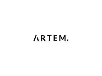 Atem Logo logo logotype simple typography