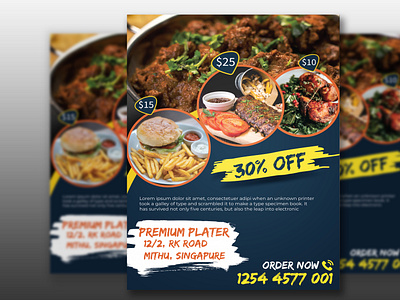 Food Flyer Design