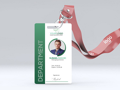 ID Card Design branding design graphic design illustration logo