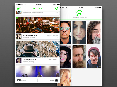 Day 36 - Beme iOS App application beme ios likes mobile network post reactions social timeline video