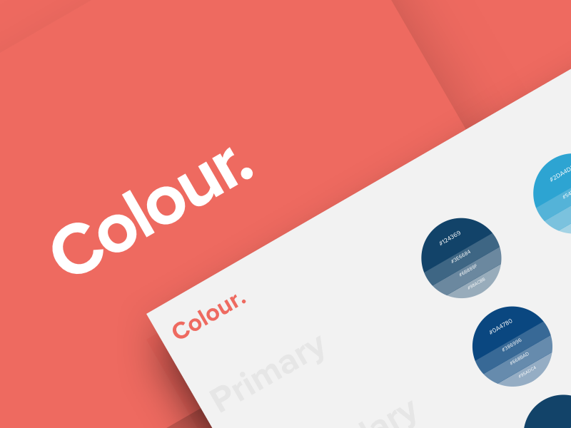 PNI Style Guide web ui guide style palette colour design color evolution brand media digital