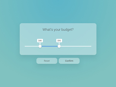 Day 96 - What Is Your Budget