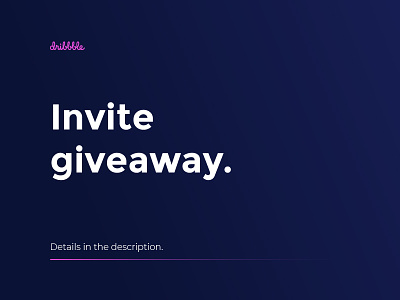 Invite Giveaway app branding design draft dribbble debut illuatration interface invite giveaway ui ui ux design ux vector web