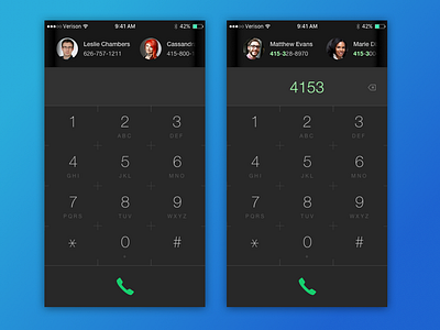 Dail Pad ui ux