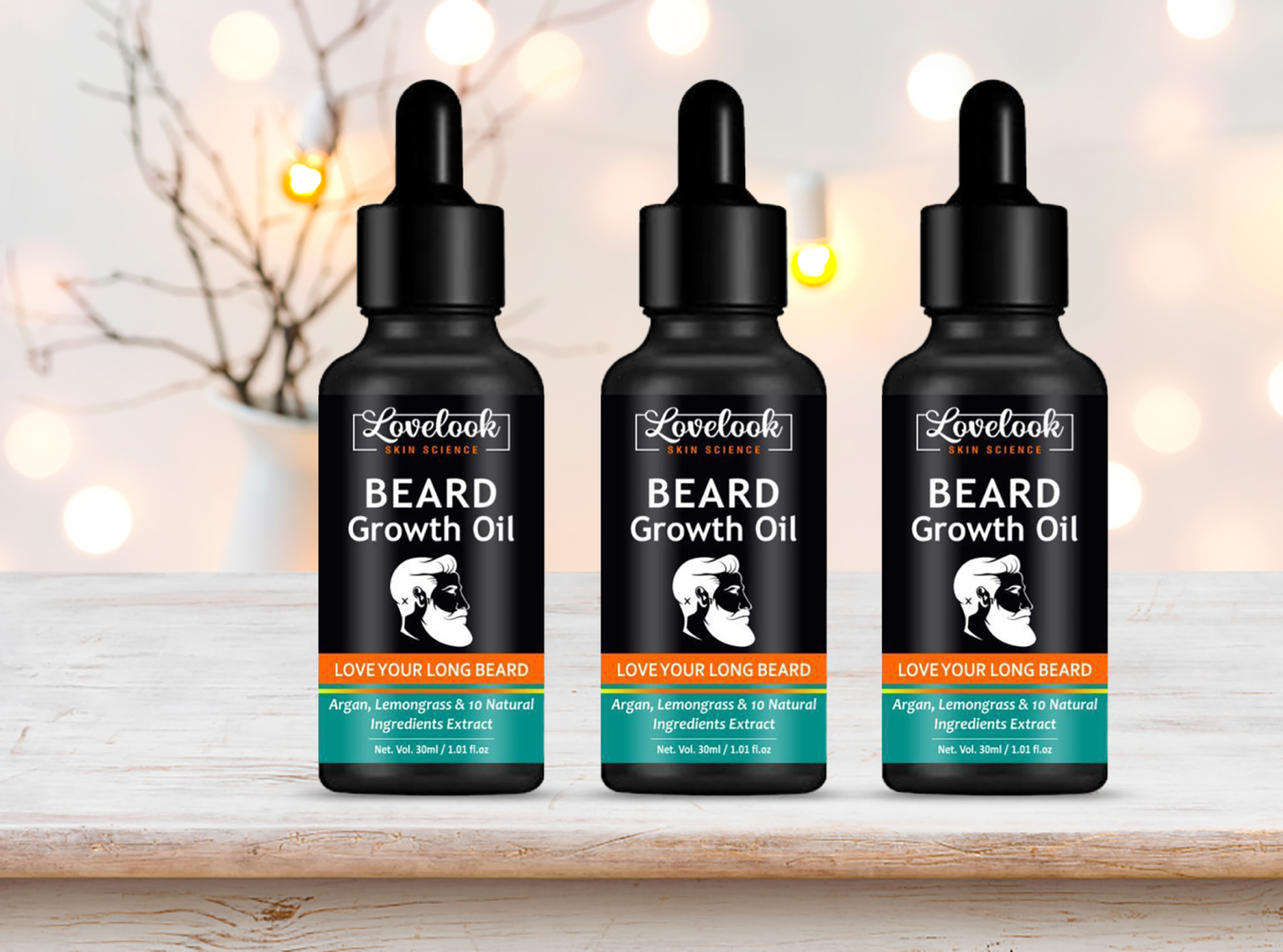 Beard Oil Label Design by M_Prodesign on Dribbble