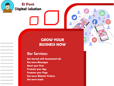 Ei Pont Digital Solution grow business banner