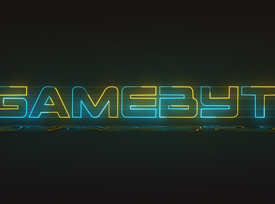 GAMEBYTE Logo || After Effects video 3d after effects animation banner branding design gamebyte graphic design illustration logo motion graphics photoshop ui vector