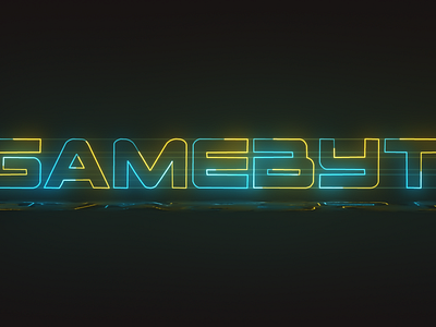 GAMEBYTE Logo || After Effects video