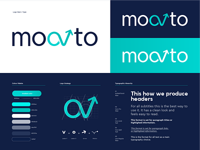 Moovto branding identity