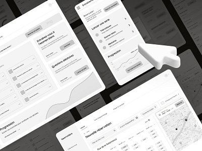 Wireframe lepermislibre dashboard lepermislibre ui ux ux wireframe wireframes