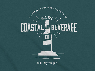 Coastal Tee’s beer beer bottle beverage lighthouse tshirt