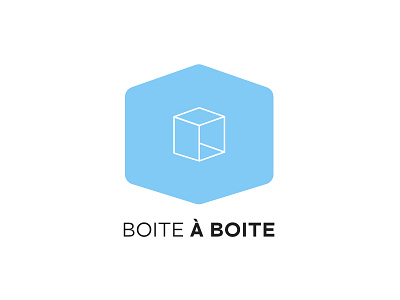 Boite à Boite branding logo minimal