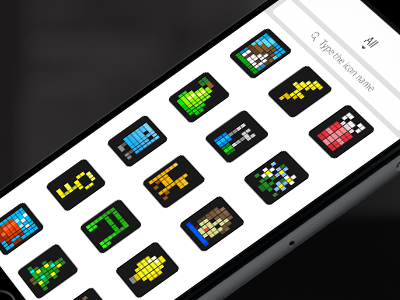 LaMetric's icon gallery