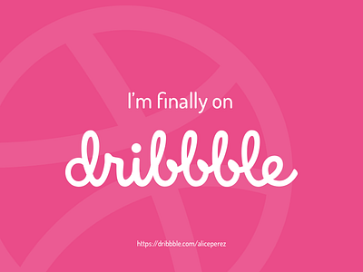 Hello Dribbble!