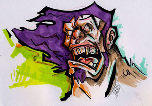 Monkeyrage drawing illustration marker monkey sketch