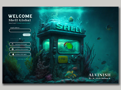 Website Shell Gas Station Design - Example 4