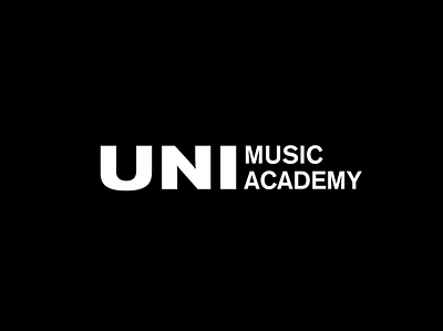 UNI Music Academy Logo branding design logo logo designer visual identity 设计