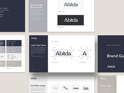 Brand Guideline for fintech brand identity