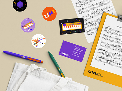 uni music stationary