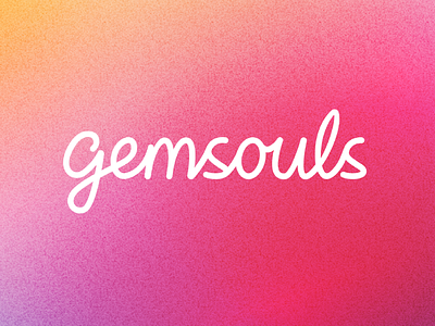 Logotype design for gemsouls