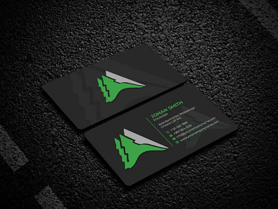 Business Card Design Sample 06 animation business card design graphic design illustration motion graphics visiting card