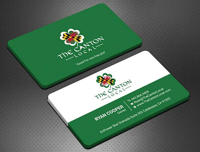 Business card design sample 8 animation branding design graphic design illustration logo motion graphics vector