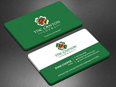 Business card design sample 8