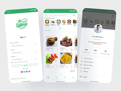 Food Delivery app UI app design app design ui ui ui design ui template