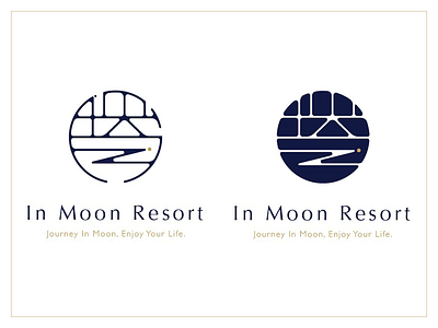 In-Moon Resort - Brand Identity Design brand identity design in moon resort