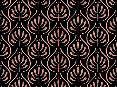 Bohemian Pattern Black