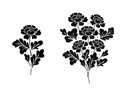 Black Roses bouquet artprint black black and white draw illustration logo minimal pattern seamless seamless pattern textile vector