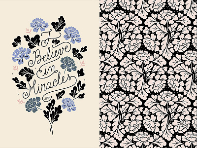 Expo Collection 2 artprint baroque black floral graphic design illustration lettering pattern poster typography vector vintage