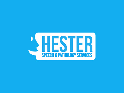 Hester Speech & Pathology Services branding design flat illustration logo smart vector