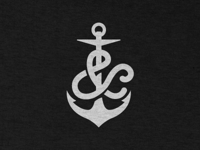 A&R secondary logo anchor apparel caribbean monogram pirate rope ship shirt
