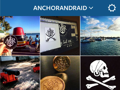 Insta Pirate anchor anchor and raid design ocean pirate life pirate ship pirates print rum sea storm