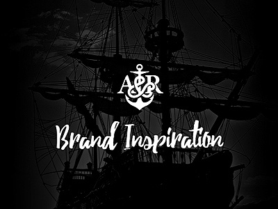Brand Inspiration anchor anchor and raid creative design graphic design logo logo design print typography