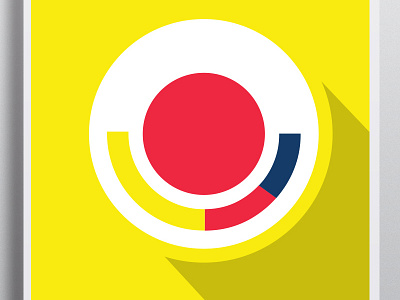 Colombia - Crest badge badges colombia crest flat design world cup