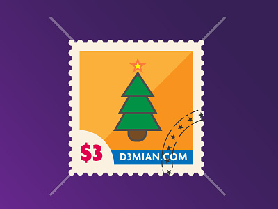Christmas stamp v.2