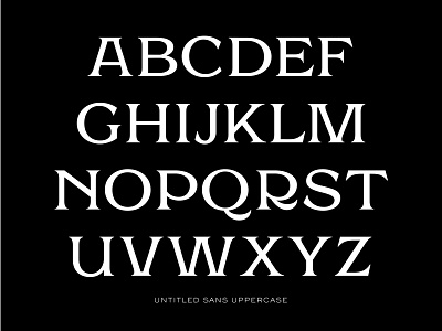Untitled Uppercase design typeface typography