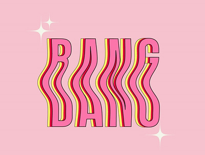 BANG design icon illustration logo