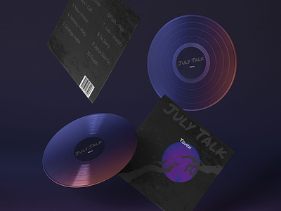 July Talk Album Cover Redesign branding cd cover art design graphic design july talk logo music